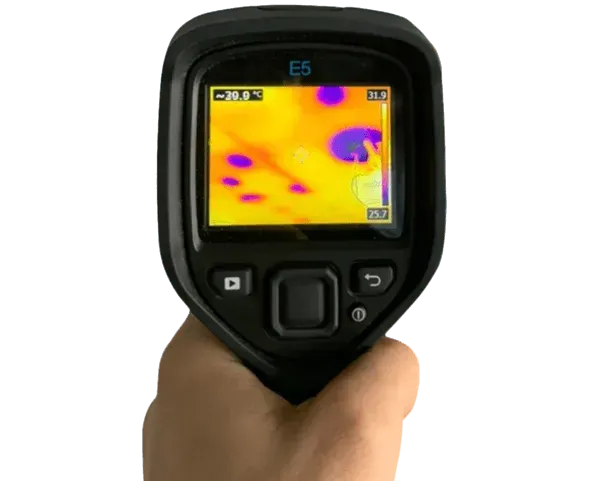 Mold thermal imaging device